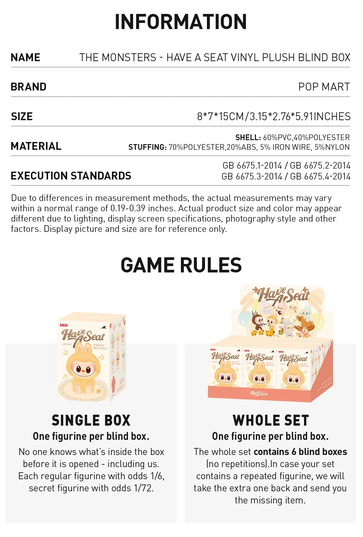 POP MART Labubu - Have a Seat