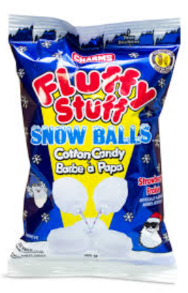 Fluffy Stuff Snow Balls Cotton Candy