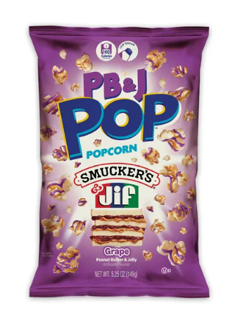 PB&J Popcorn Smuckers & Jif - Grape
