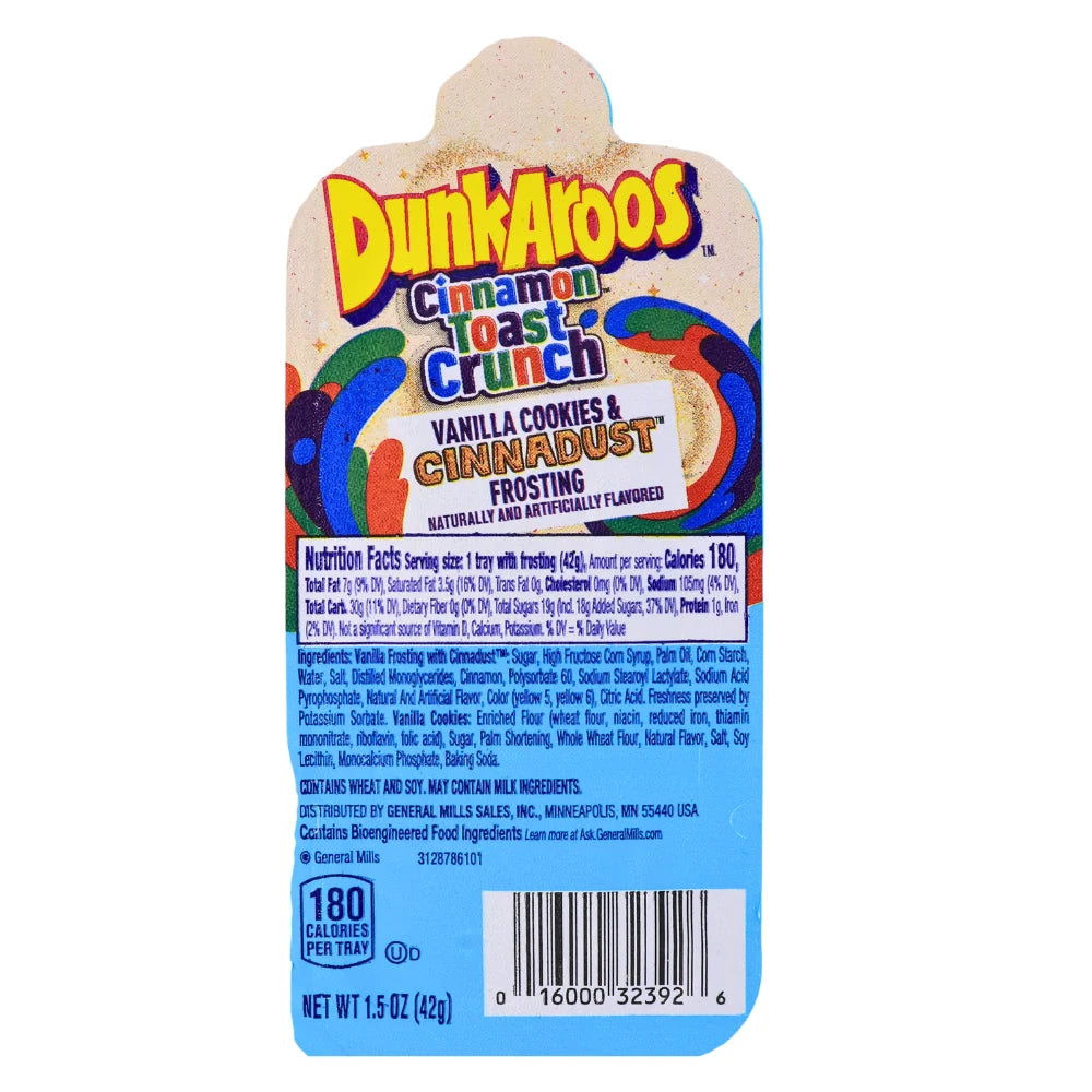 Dunkaroos Cinnamon Toast Crunch Single Pk