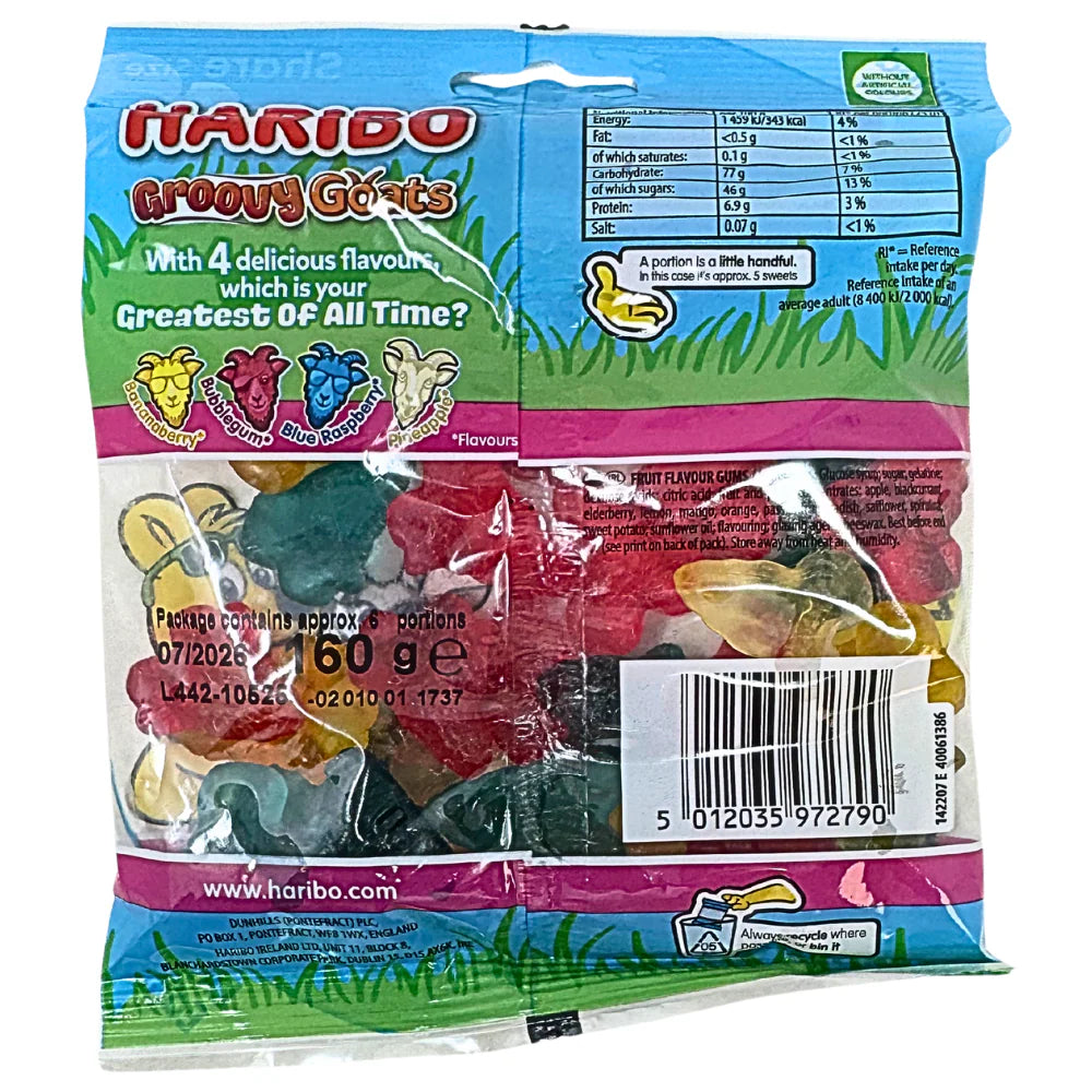 Haribo Groovy Goats (UK)