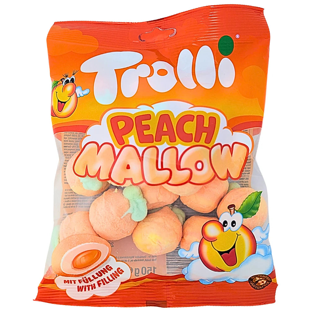 Trolli Peach Mallow Filled Marshmallow (Germany)