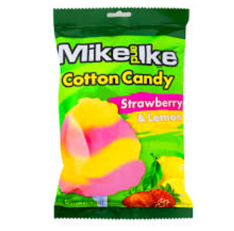 Mike & Ike Cotton Candy - Strawberry & Lemon
