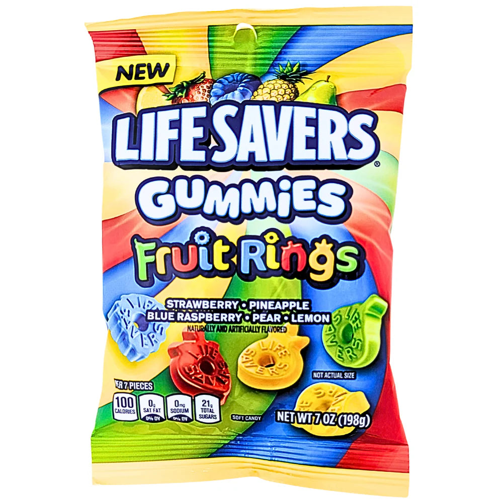 Lifesaver Gummies Fruit Rings