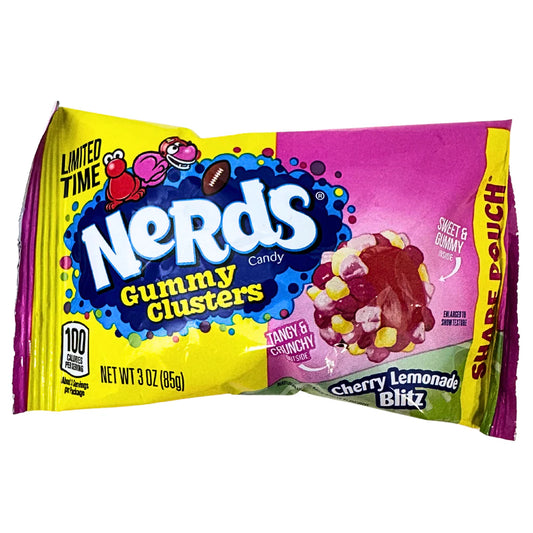 Nerds Gummy Clusters Cherry Lemonade Blitz 85g