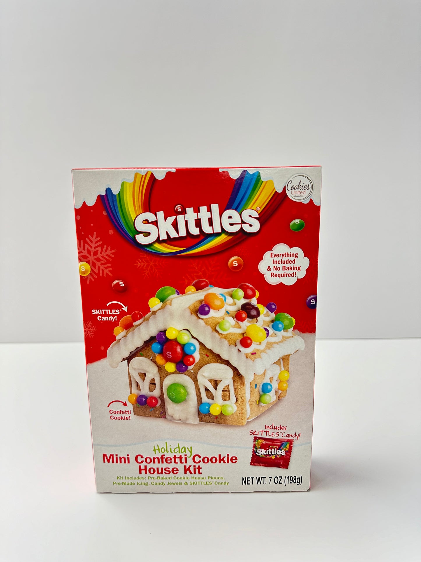 Skittles - Mini Confetti Cookie House Kit