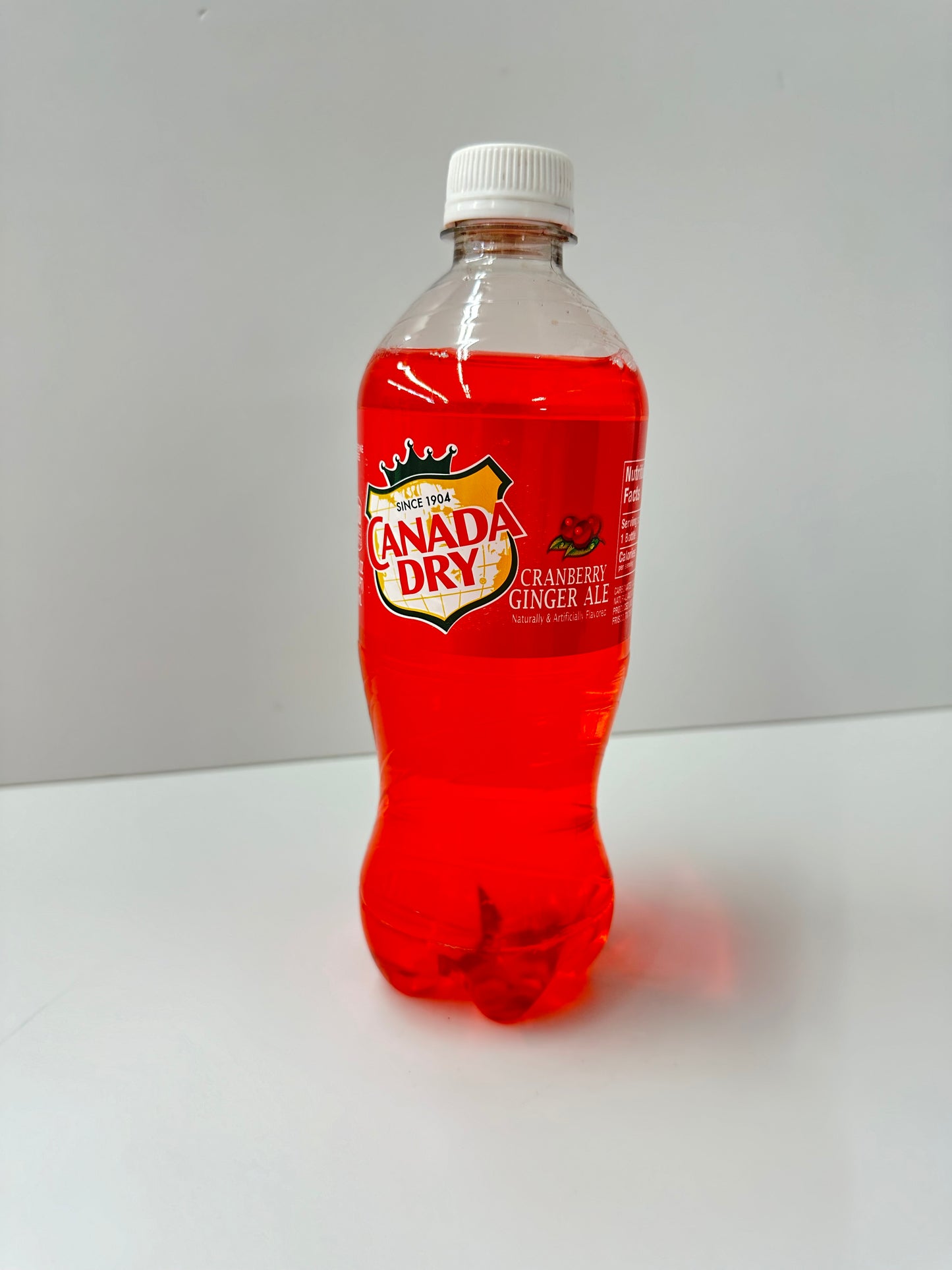 Canada Dry - Cranberry Ginger Ale Bottle